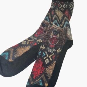 Viasox SPIRIT BEAR XL Crew Socks  Diabetic and non binding socks